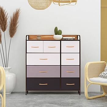 Amazon｜LYNCOHOME 収納 チェスト タンス 布製 引き出し 多機能